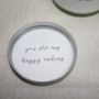 Personalised Special Date Secret Message Scented Candle, thumbnail 2 of 3