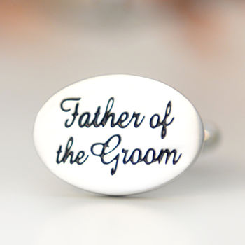 Father Of The Groom Cufflinks, 4 of 6