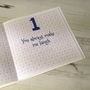 Personalised Wife Anniversary Book Card, thumbnail 5 of 7