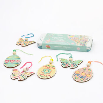 Flutter And Stitch Decoration Kit, 5 of 11