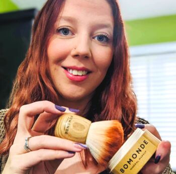 Giant Vegan Kabuki Brush | Soft, Hygienic And Effortless Application, 2 of 3