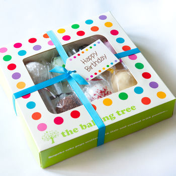Gift Box Of Eight Chocoholic Cake Pops, 4 of 4