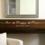 Personalised Wooden Plaque Family Sign Our Happy Place, thumbnail 4 of 10