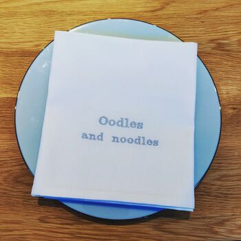 Personalised Premium Cotton Hotel Grade Napkin, 2 of 7