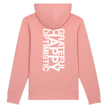 The 'Happy' Personalised Motivational Hoodie, 8 of 12