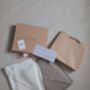 Personalised 100% Cashmere Hooded Baby Blanket Gift Boxed, thumbnail 3 of 7