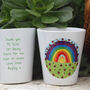 'Summer Rainbow' Teacher Plant Pot Gift, thumbnail 1 of 4