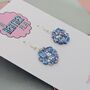 Sparkly Mini Shell Resin Earrings, thumbnail 9 of 12