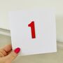 1st Handmade Birthday Card, thumbnail 1 of 3