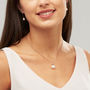 Rose Gold Vermeil Pearl Necklace And Earring Set, thumbnail 2 of 10