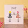 'Just The One Then Home' Funny Card For Ladies, thumbnail 1 of 2