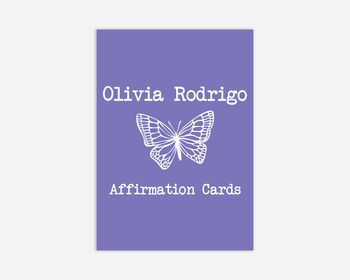 Olivia Rodrigo Affirmation Cards, 4 of 4