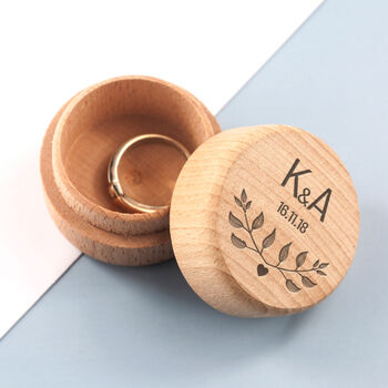 Personalised Special Date Ring Box, 3 of 8