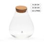 Small Teardrop Glass Container | H: 25 Cm, thumbnail 2 of 6