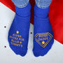 Personalised Super Socks For A Super Dad, thumbnail 1 of 2