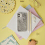 Grey Marble Eco Friendly, Biodegradable Phone Case, thumbnail 6 of 8