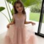 Flora In Dusty Rose ~ Flower Girl | Party Dress, thumbnail 7 of 11