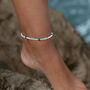 Hanauma Bay Evil Eye Anklet, thumbnail 5 of 5