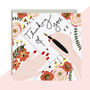 'Thinking Of You' Floral Card, thumbnail 2 of 2