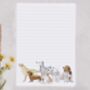A5 Letter Writing Paper And Envelopes, Pink Dog Design, thumbnail 2 of 7