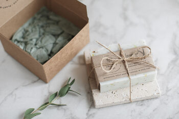 Botanical Soap + Stone Dish Gift Box, 3 of 8