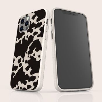 Cow Print Biodegradable Phone Case, 3 of 8