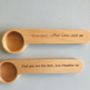 Personalised Measuring Coffee Scoop With Clip, thumbnail 9 of 11