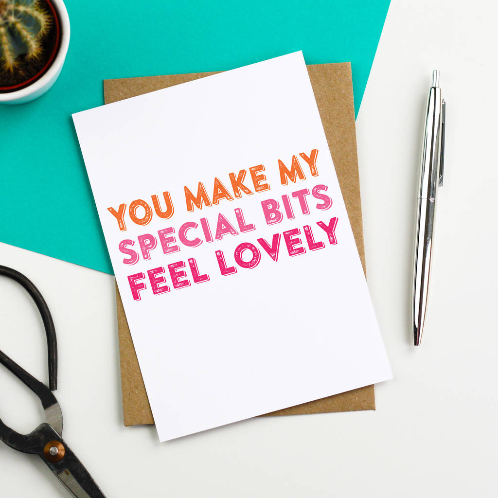 You Make My Special Bits Greetings Card By Do You Punctuate ...