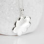 Personalised Sterling Silver Cloud Necklace, thumbnail 2 of 11