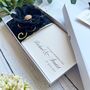 Handmade Money Wallet For Wedding In Black, thumbnail 1 of 8