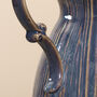 Stainforth Large Blue Ceramic Jug Vase, thumbnail 7 of 11
