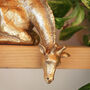 Gold Giraffe Shelfie Ornament, thumbnail 3 of 4