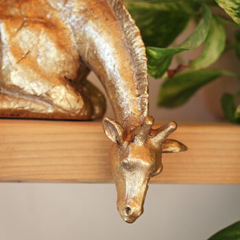 Gold Giraffe Shelfie Ornament, 3 of 4