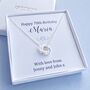 Personalised 70th Birthday Sterling Silver Necklace, thumbnail 1 of 3