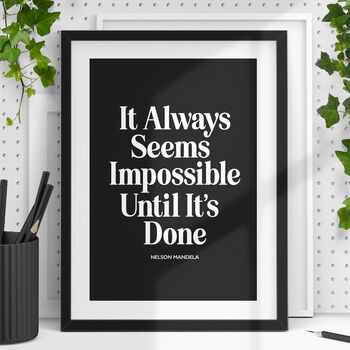 It Always Seems Impossible Until It's Done, 2 of 5