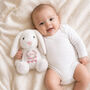 Personalised Floral Birth Bunny Keepsake Gift, thumbnail 2 of 3