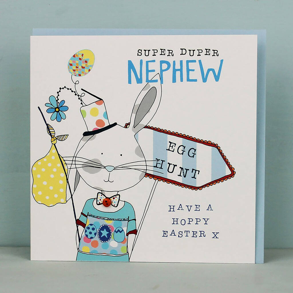 Easter Card Nephew Or Niece By Molly Mae