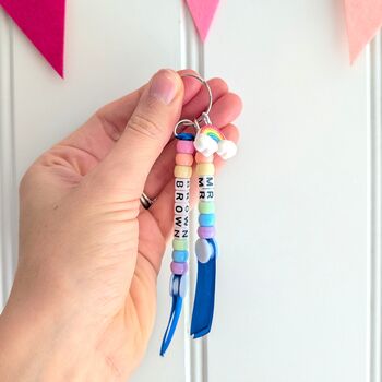 Personalised Teacher Keyring, 3 of 5