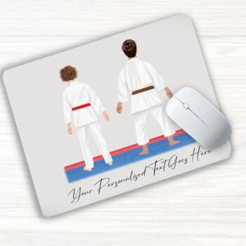 Personalised Karate, Judo, Ju Jitsu, Taekwondo Martial Arts Gi Collection Two People, 7 of 12