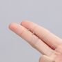 Extra Tiny Three Dot Stud Earrings In Sterling Silver, thumbnail 4 of 12