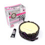 Personalised Pink 'Pawty' Birthday Cake For Dogs, thumbnail 4 of 6
