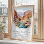 Destination Landmark Poster For Grand Canyon Arizona, thumbnail 2 of 7