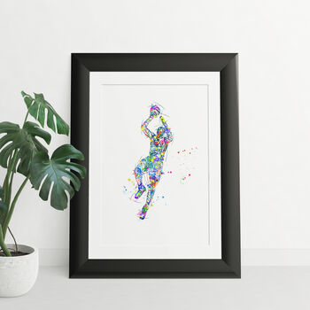 Basketball Set Of Sketch Prints, 3 of 6