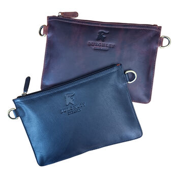 Handmade Real Leather Travel Clutch, 5 of 7