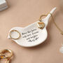 Love Bird Ring Dish With Slogan And Gift Box, thumbnail 1 of 4