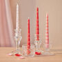 White And Pink Love Heart Valentine's Day Gift Candles, thumbnail 1 of 10