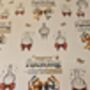 Merry Bleeping Christmas Wrapping Paper – Secret Santa, thumbnail 3 of 6