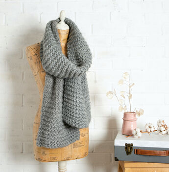 Absolute Beginners Scarf Knitting Kit, 5 of 7