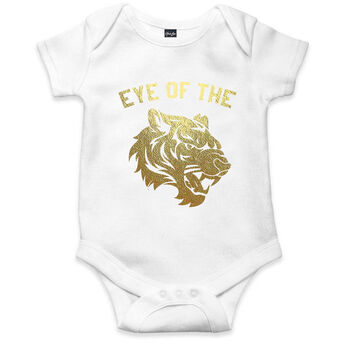 Eye Of The Tiger Cool Baby Grow, 2 of 2