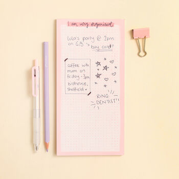 I Am Very Organised, To Do List Notepad, 2 of 4